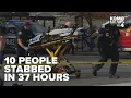 10 people stabbed in 37 hours in Seattle s Chinatown-International District