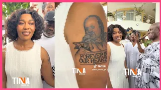 Eiish - ODO BRONI SHOCKS GHANAIANS AT LUMBA'S ONE YEAR ANNIVERSARY WITH A TATTOO 