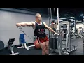 Leaning Cable Lateral Raise