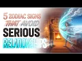 5 Zodiac Signs That Avoid Serious Relationships