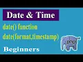 PHP Advanced Part-01 Data Time Intro How To Define Date Function PHP Advanced Tutorial