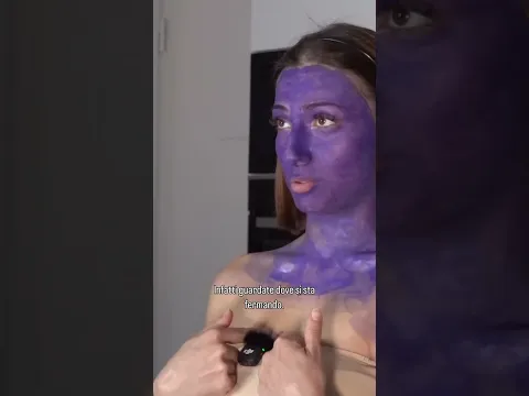 Body Painting su Kasumi - guarda il video completo