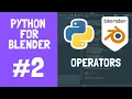 Blender Addon - Operators Custom Operators Properties Types