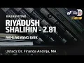 Download Lagu Kitab Riyadush Shalihin 2.81: Akhlak Yang Baik (Bag-1)