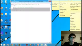 Making A Basic Four Function Calculator in Python