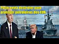 Lagu Rússia desafia bloqueio dos EUA e envia destróier para escoltar navios cargueiros russos sancionados