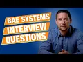 BAE Systems Interview Questions with Answer Examples