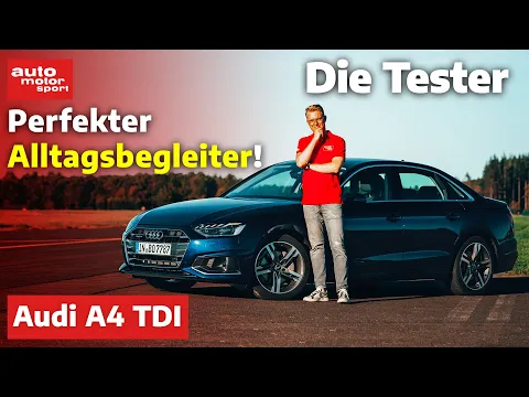 Download MP3 Audi A4 40 Turbodiesel: Entspanntes dahingleiten! - Test | auto motor und sport