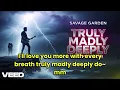 Lagu Savage Garden - Truly Madly Deeply (Rock Version) [lyrics]