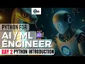 Demystifying Generative AI Get Started with Python Day 2 - Introduction to Python