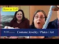 How to Tell Coro Costume Jewelry Necklaces Plates marked Cameo European Paintings Ask Dr Lori