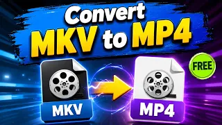 How to Convert MKV to MP4 Free on PC Mac Fast MKV to MP4 Converter Tutorial