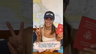Lisa got her CAPTAINS license #westmarine #sailingbyefelicia #westmarineambassador @WestMarineInc