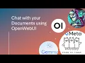 How to Chat with Your Own Documents Using Open Web UI