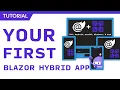 Blazor Hybrid NET MAUI Tutorial for Beginners - Build mobile desktop web apps with C
