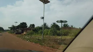 drive around ute ogbeje in ika north east lga of delta state nigeria with agbor music