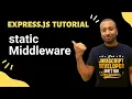 express js bangla tutorial 14 express static middleware