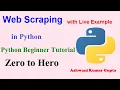 What is Web Scraping with Live Example using Regular Expressions Web Scraping Tutorial