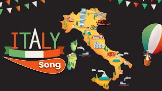 Italy Song Song For Kids Countries Of The World  Italy Song Song For Kids Countries Of The World