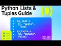 Python Lists Tuples Explained Beginner Friendly Python Series