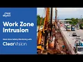 Work Zone Safety Monitoring with Vision AI