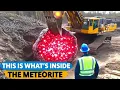 Lagu Man Splits Giant Meteorite in Half—What’s Inside Shocks the World!