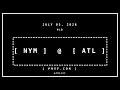 NYM ATL JULY 05 2026 MLB Box Score Telemetry