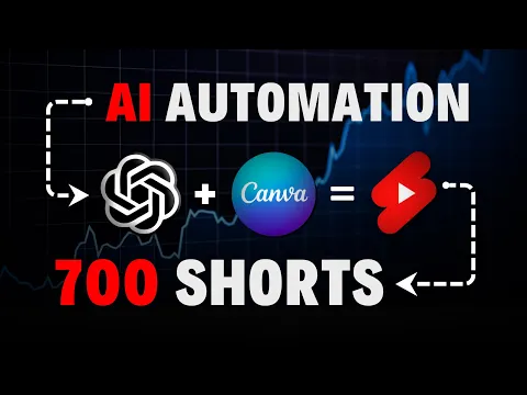 Download MP3 I Made 700 Monetizable YouTube Shorts for Faceless Channel in 18 MINUTES using AI Automation