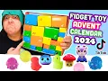 Unbox ALL SQUISHY Advent Calendar 2024 By Viral Tiktoker