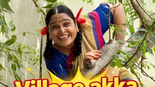 Village akka city sister 😂 || Long Video || #jayaammulu #saipavani #jayaprada  #subhalakshmi