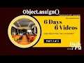 object dot assign understand with example in english