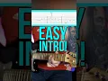 THIS INTRO is EASY but sounds TASTY
