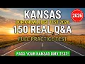 Kansas DMV Permit Practice Test 2026 150 Real DOR Questions You MUST KNOW