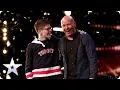 Download Lagu GOLDEN BUZZER Dreams come true for Ant \u0026 Dec's Greatest Showman Jon Courtenay | Auditions | BGT 2020