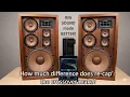 How much improvement Vintage Speaker Capacitor Upgrade Replacement - Pioneer CS-88a