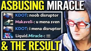 DO NOT TRASH TALK WITH MIRACLE- - Not Support!! [Disruptor] NEW Carry Safe Lane Dota 2