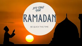 its almost ramadan again you must do this quick audio by mufti menk