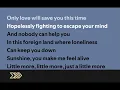 Sunshine - Cleo Sol | Lyrics