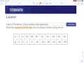 Writing a Linear Equation From a Table - FishMath com