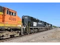 Railfanning Pleasanton and Modesto with NS 1073 Penn Central Heritage 15