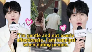 Lee Dong-wook reveals he was happy about his dating life shares insight into FUTURE MARRIAGE