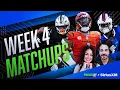 Week 4 Fantasy Football Matchups and Advice Matt Forte Interview