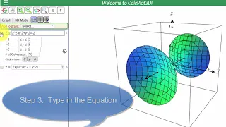 Using CalcPlot3D to Visualize Level Surfaces