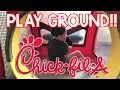 Chick fil A Playground Review and Food with Ryder Ntense Kid
