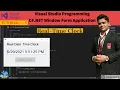 C Tutorial Tutorial 5 Real Time Clock Project in C C NET Tutorial C for beginners