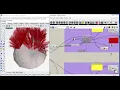 Recursive Growth using Python - Logic Demonstration of growth on dome