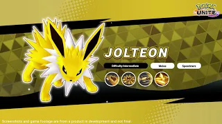 ⚡ Jolteon Moves Overview | Pokémon UNITE
