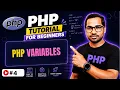 PHP Variables Explained Learn Variables in PHP with Examples Complete Tutorial in Hindi