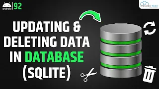 Android SQLite Database Updating and Deleting Data in Database SQLite - Android Tutorial