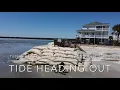 High Tide draining from Ocean Isle and Sunset Beach